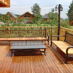 Schmiedeeiserne Gartenmöbel im Freien – geschmiedeter Tisch mit Naturstein und bogenförmiger Sitzbank Schmiedeeiserne Gartenmöbel im Freien – geschmiedeter Tisch mit Naturstein und bogenförmiger Sitzbank
