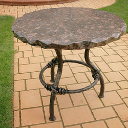 A luxury garden table - wrought iron furniture A luxury garden table - wrought iron furniture