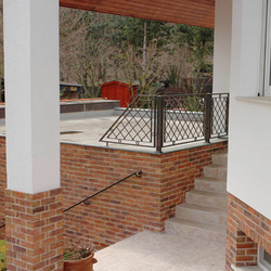 Geschmiedetes Terrassengeländer Geschmiedetes Terrassengeländer