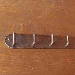 Wrought-iron hanger surface treated with copper patina  hanger with a wide range of uses