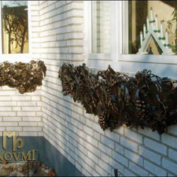 Schmiedeeiserner Blumentopfhalter Schmiedeeiserner Blumentopfhalter