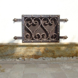 Schmiedeeisernes Gitter