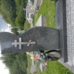 Grabkreuz aus geschliffenem Edelstahl  Denkmler, Kreuze, Grabzubehr