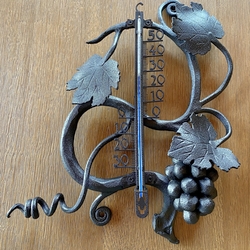 Design Gartenthermometer  WEINREBE, geeignet als Geschenk